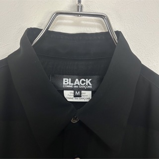 【人気】ブラックコムデギャルソン 21SS ジョーゼットシャツ