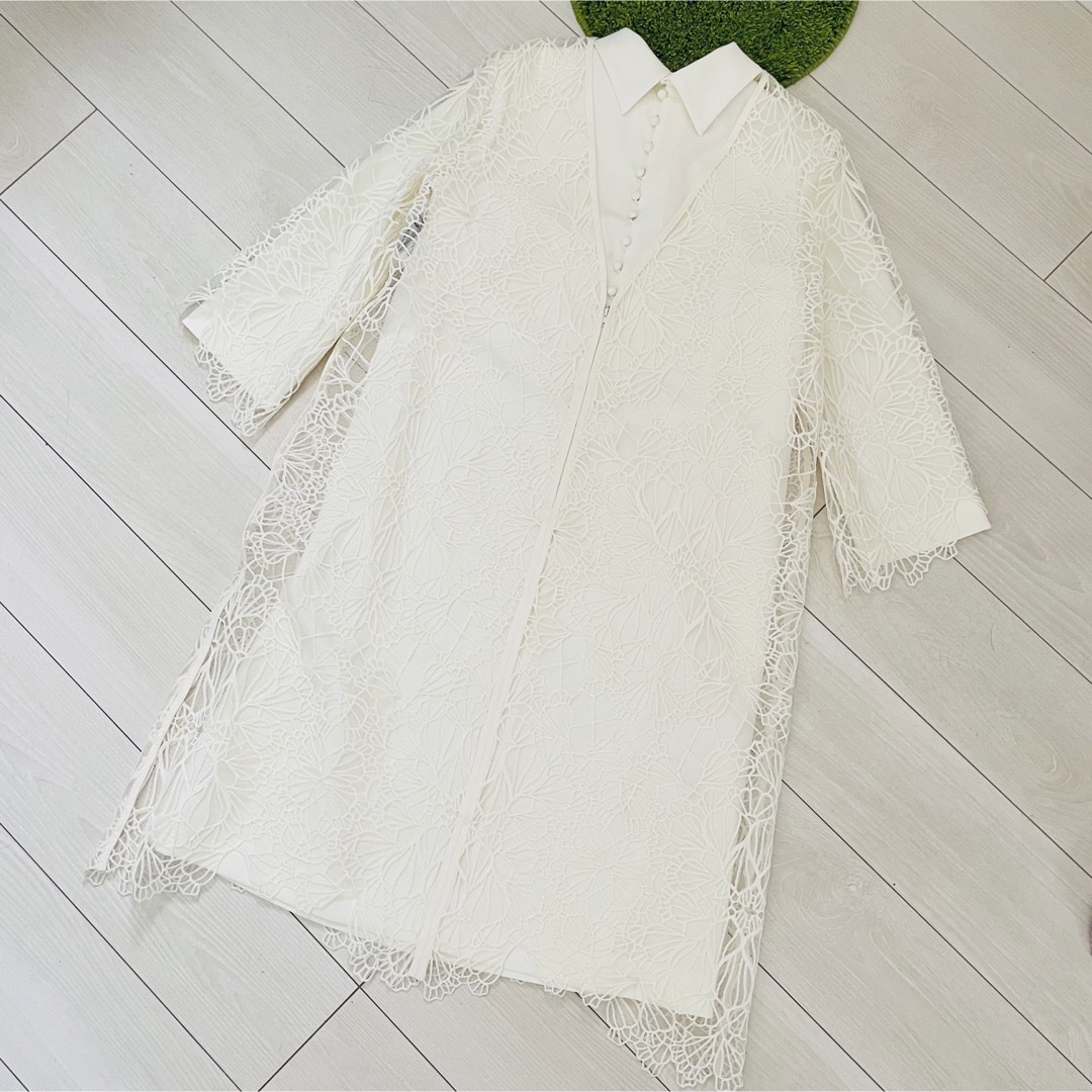 新品 ADORE 白 レース ワンピース 定価90200円 | www.innoveering.net