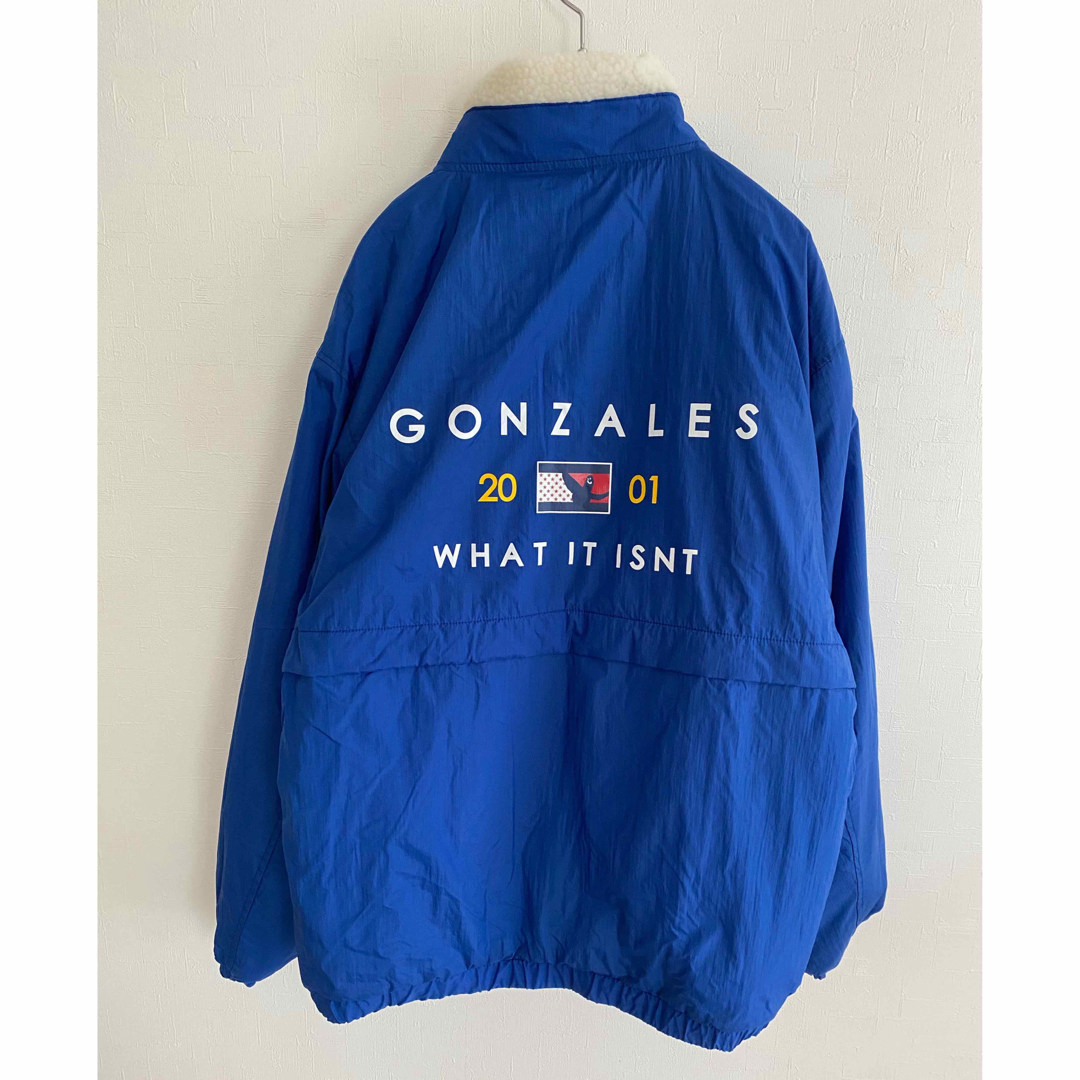 Mark Gonzales(マークゴンザレス)の新品 マークゴンザレス リバーシブル ジャケット ボア オーバーサイズ メンズ  メンズのジャケット/アウター(ブルゾン)の商品写真