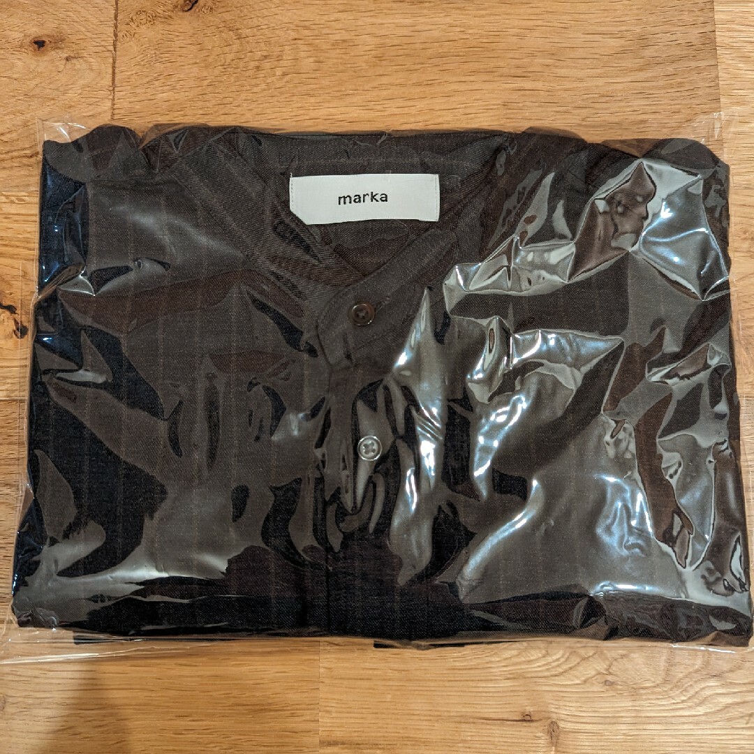 marka - marka / マーカ バンドカラーシャツW POCKET BANDCOLLARの通販