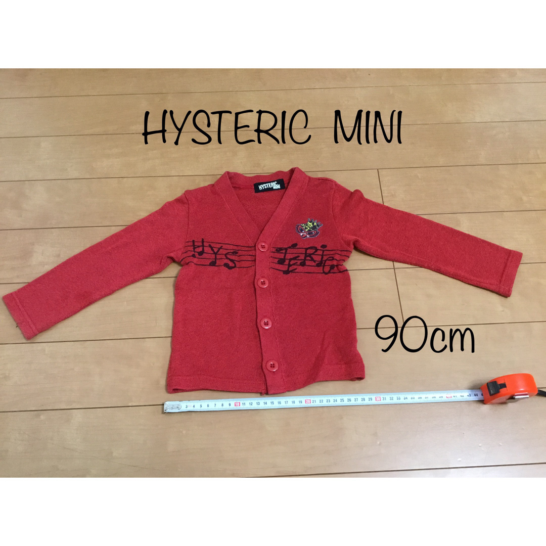 HYSTERIC MINI - ヒステリックミニ ☆ カーディガン 90 赤 1434の通販 ...
