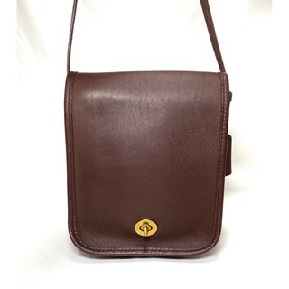 【極美品】COACH オールドコーチ　ショルダーバッグ　ターンロック　9620