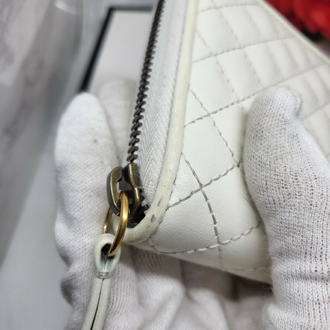 希少】 GUCCI グッチ GG マーモント キルティング 長財布 財布-