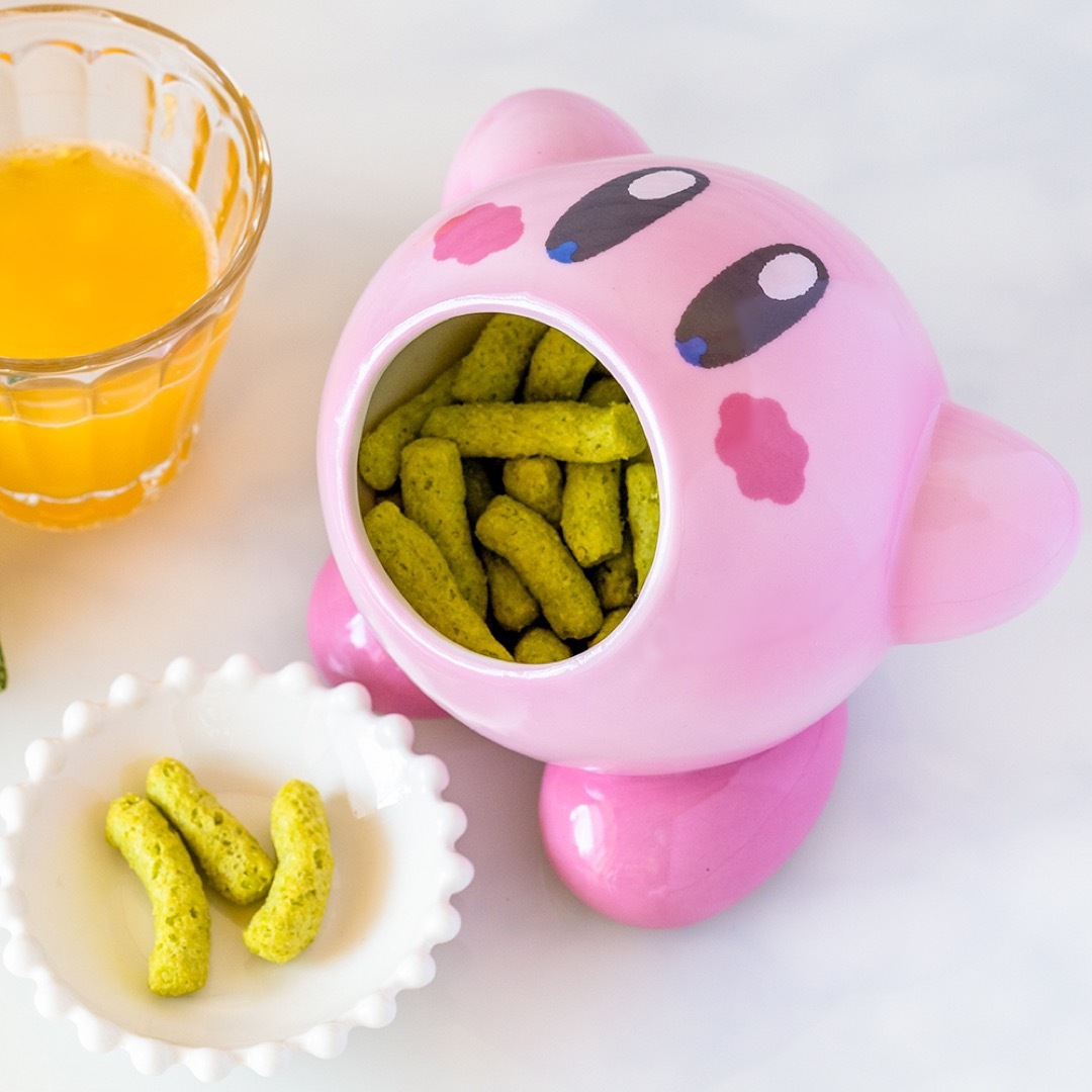 レア カービィ すいこみ サラダボウル 陶器 カービィカフェの レア カービィ すいこみ サラダボウル 陶器 カービィカフェの