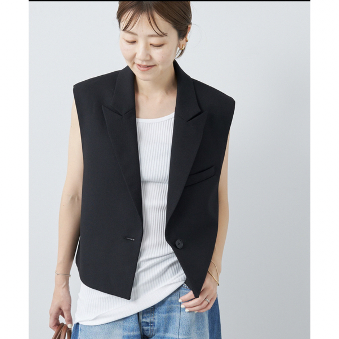 plage ベスト BOXY JACKET ベスト