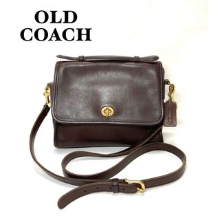 【美品】COACH オールドコーチ　ショルダーバッグ　ターンロック　918