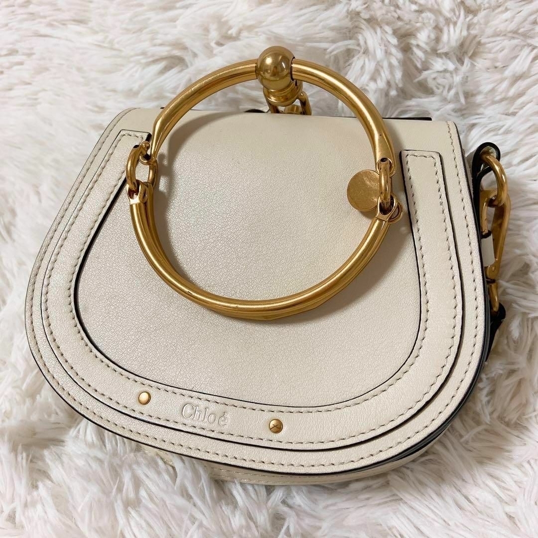 Chloe(クロエ)の【美品】Chloe クロエ ブレスレットバッグ nile ナイル レディースのバッグ(ショルダーバッグ)の商品写真