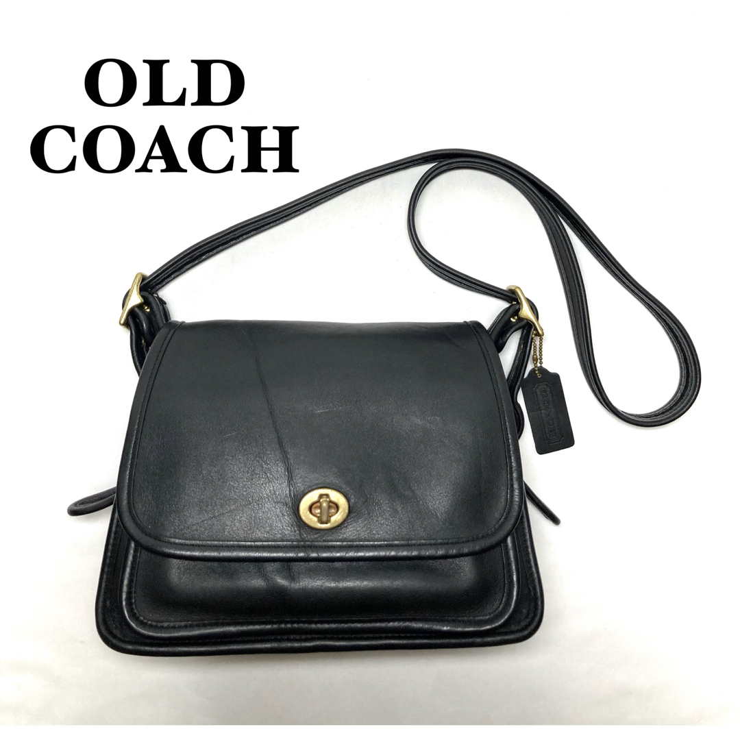 【美品】COACH オールドコーチ　ショルダーバッグ　ターンロック　9061