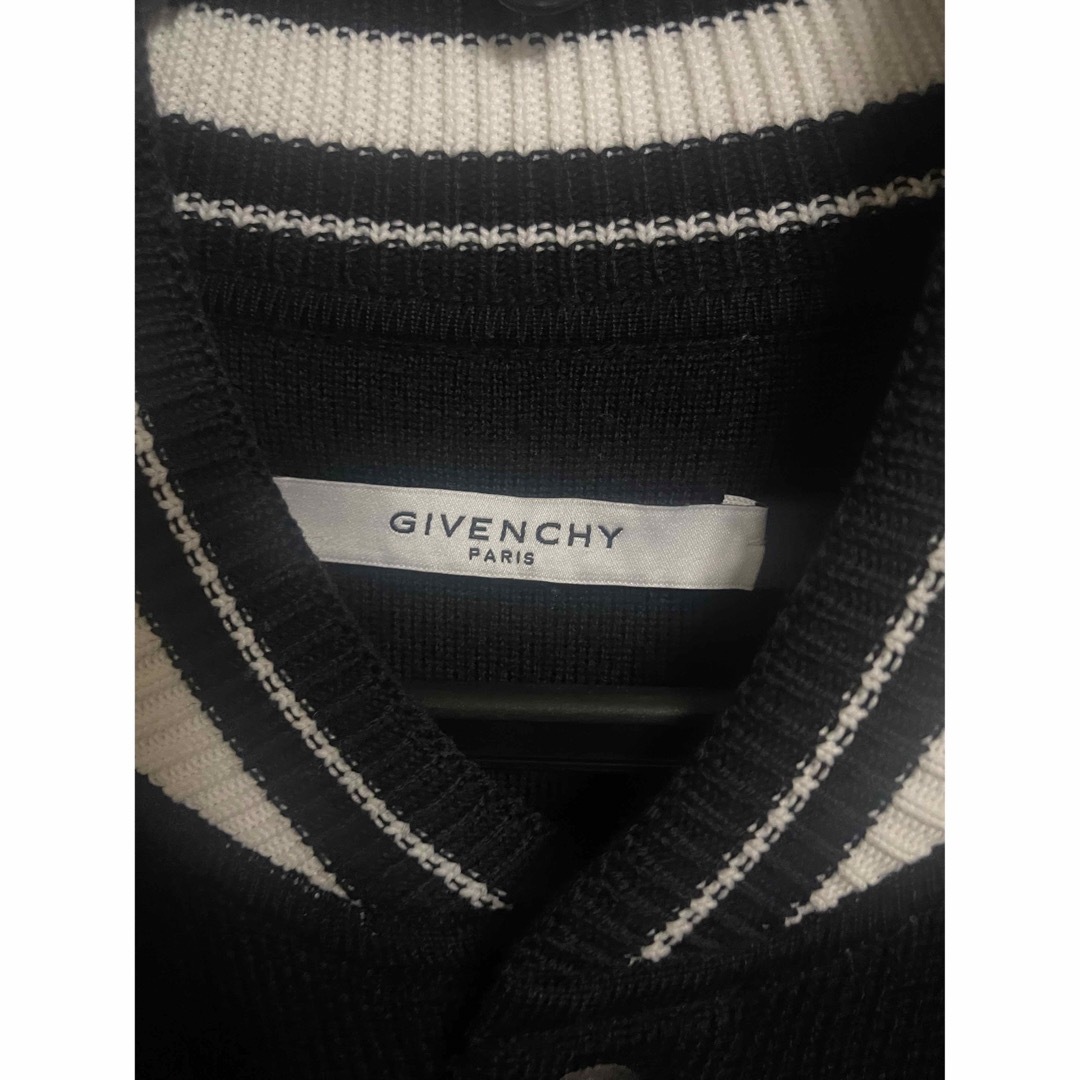 GIVENCHY(ジバンシィ)のGIVENCHY(ジバンシィ) ニットテディジャケット　ボンバースタジャン メンズのジャケット/アウター(スタジャン)の商品写真