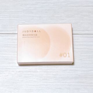 judydoll フィックスハイライトパクト　01 ストロベリーミルク　新品(フェイスカラー)