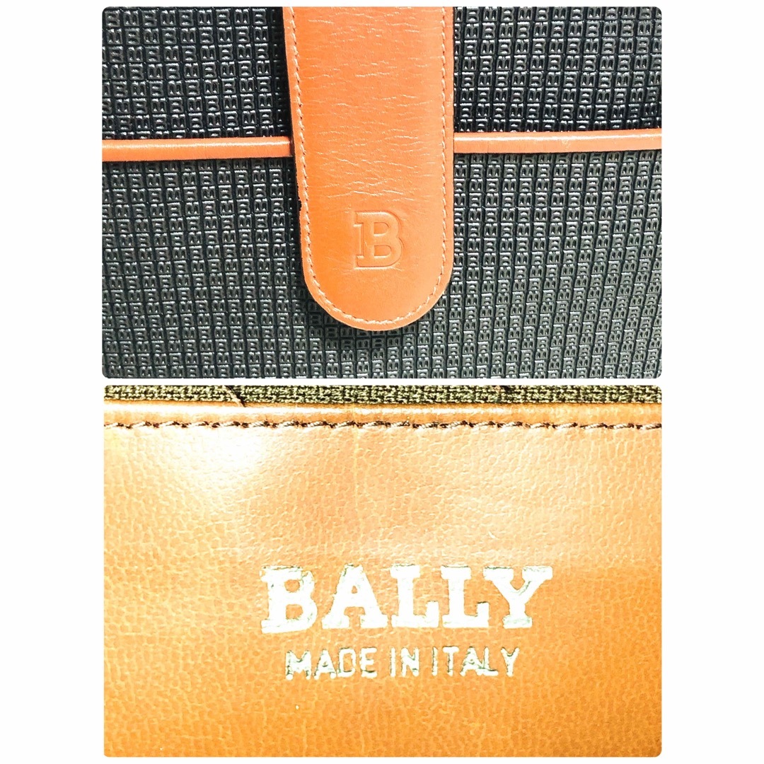 バリー、BALLY ショルダーバッグ B金具 made in ITALY
