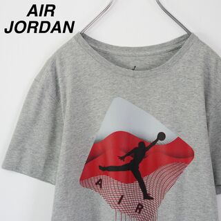 ジョーダン(Jordan Brand（NIKE）)の【希少】エアジョーダン／Tシャツ　デカロゴ　ジャンプマンロゴ　バスケットボール(Tシャツ/カットソー(半袖/袖なし))
