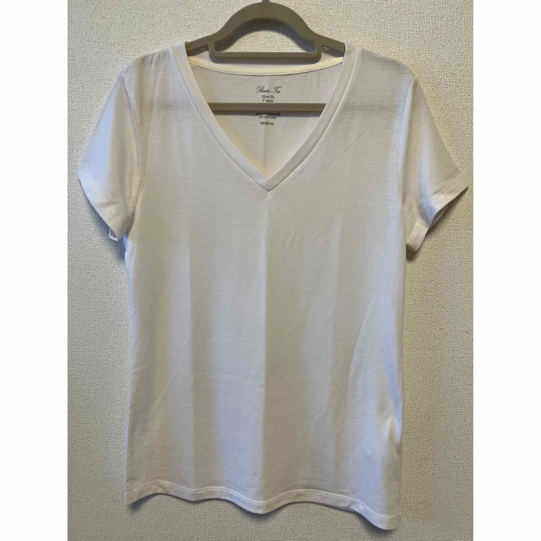 GU(ジーユー)のVネックTシャツ/GU メンズのトップス(Tシャツ/カットソー(半袖/袖なし))の商品写真