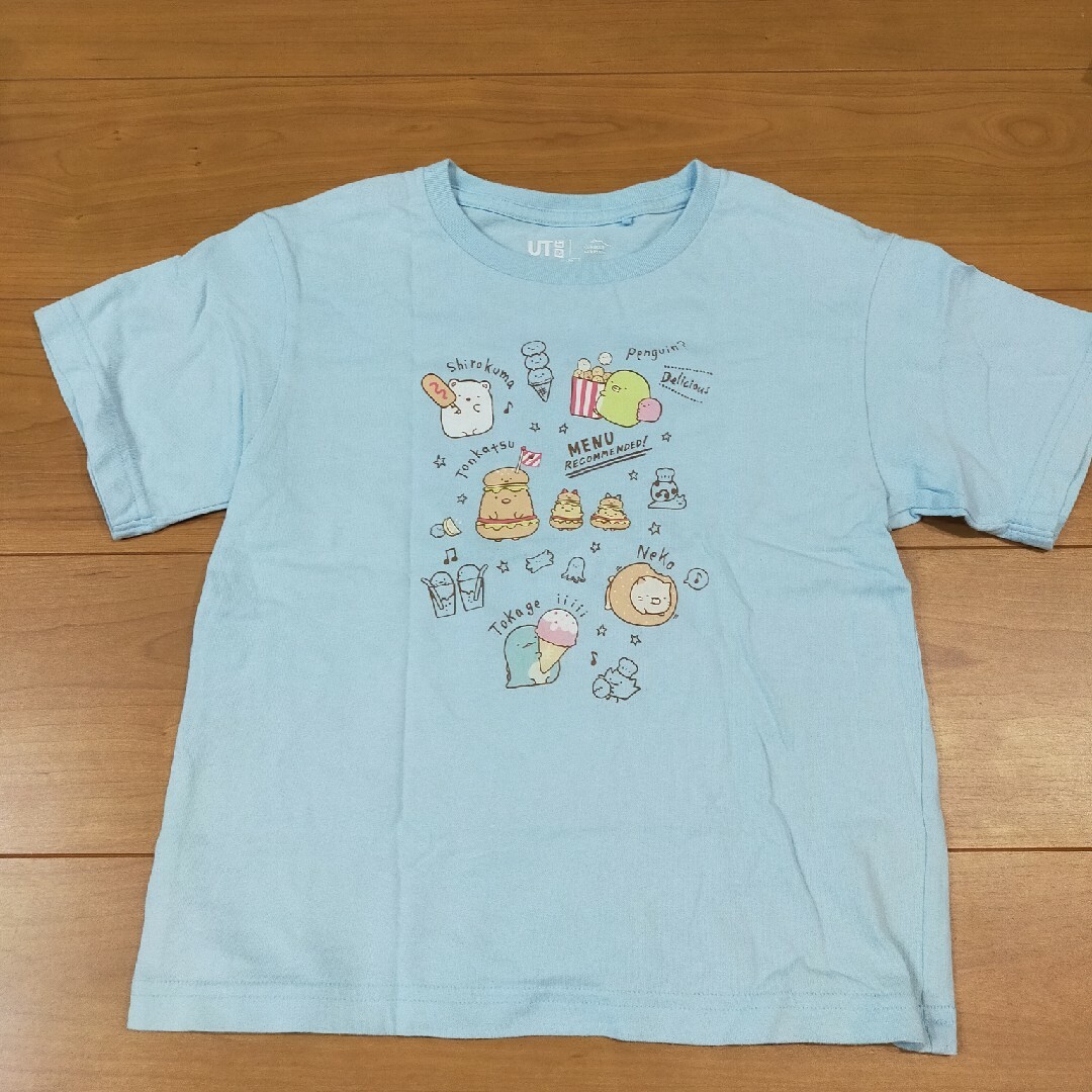 UNIQLO(ユニクロ)のすみっコぐらし　UT　120 キッズ/ベビー/マタニティのキッズ服女の子用(90cm~)(Tシャツ/カットソー)の商品写真