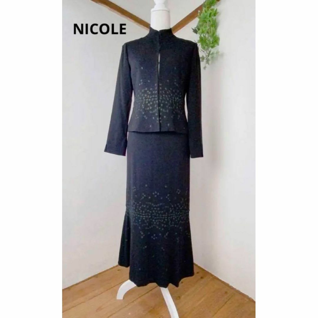 NICOLE(ニコル)のニコル【NICOLE】フォーマルスカートスーツ レディースのフォーマル/ドレス(ロングドレス)の商品写真