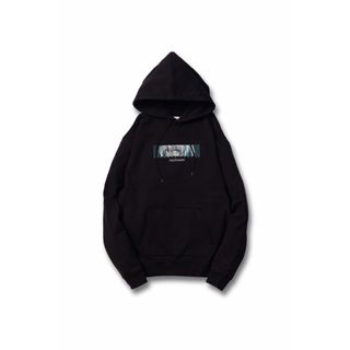 VAULTROOM ×猫麦とろろ HOODIE Lサイズ BLACK 黒の通販｜ラクマ