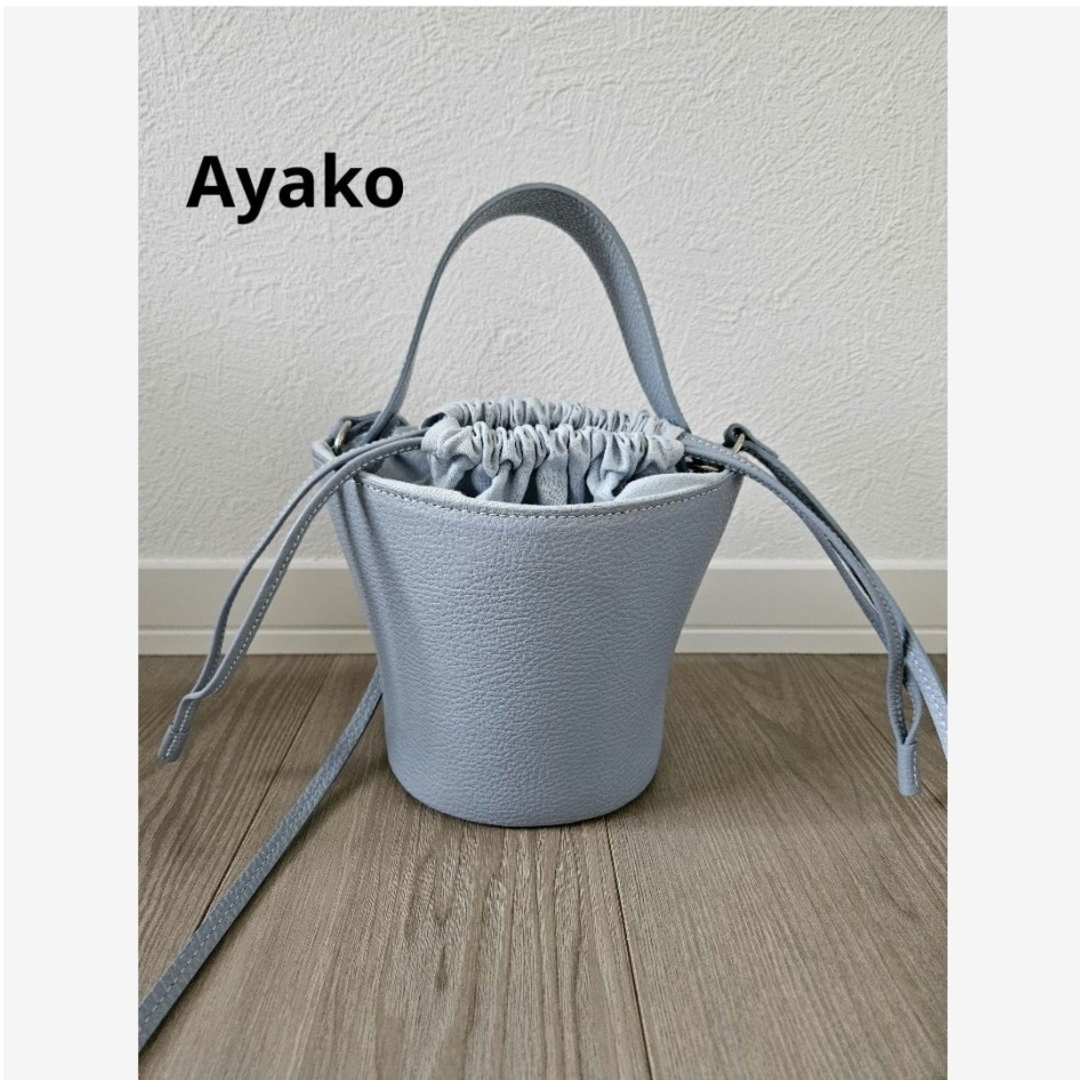 Ayako ポタリバッグ アイスブルー Ayako バッグの通販 by もこ's Ayako ポタリバッグ アイスブルー Ayako バッグの通販 by もこ's