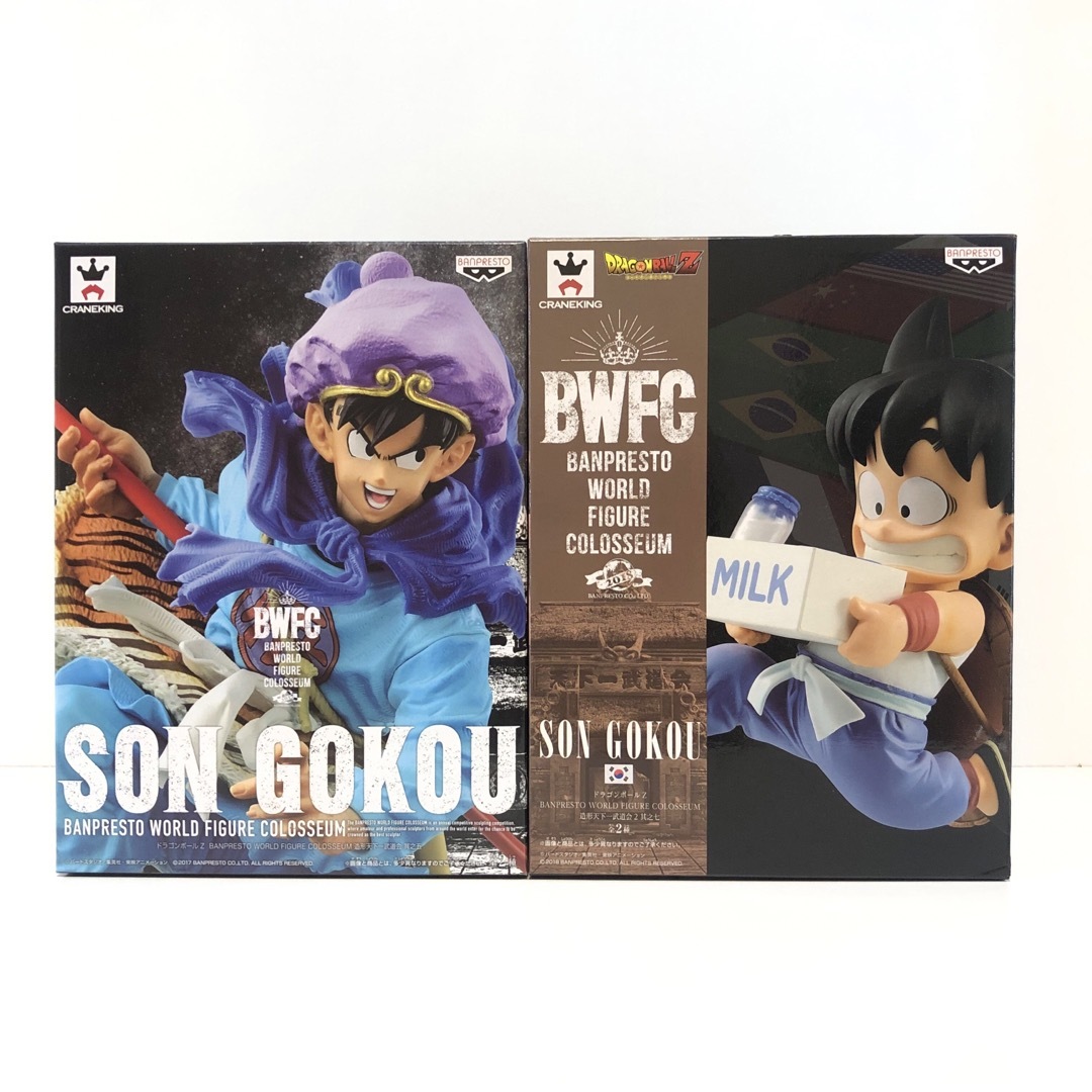 ドラゴンボール  フィギュア　BWFC 造形天下一武道会　牛乳配達　孫悟空