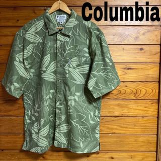 コロンビア(Columbia)のColumbia ボタニカル　シャツ　グリーン(シャツ)