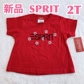 【新品】SPRIT TODDLER 外国子供服　綿100半袖ミドルTシャツ(Tシャツ/カットソー)