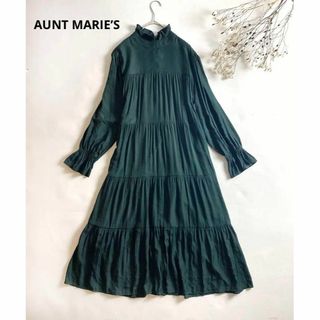 アントマリーズ(Aunt Marie's)のアントマリーズ【AUNT MARIE’S】ティアードマキシロングワンピース(ロングワンピース/マキシワンピース)