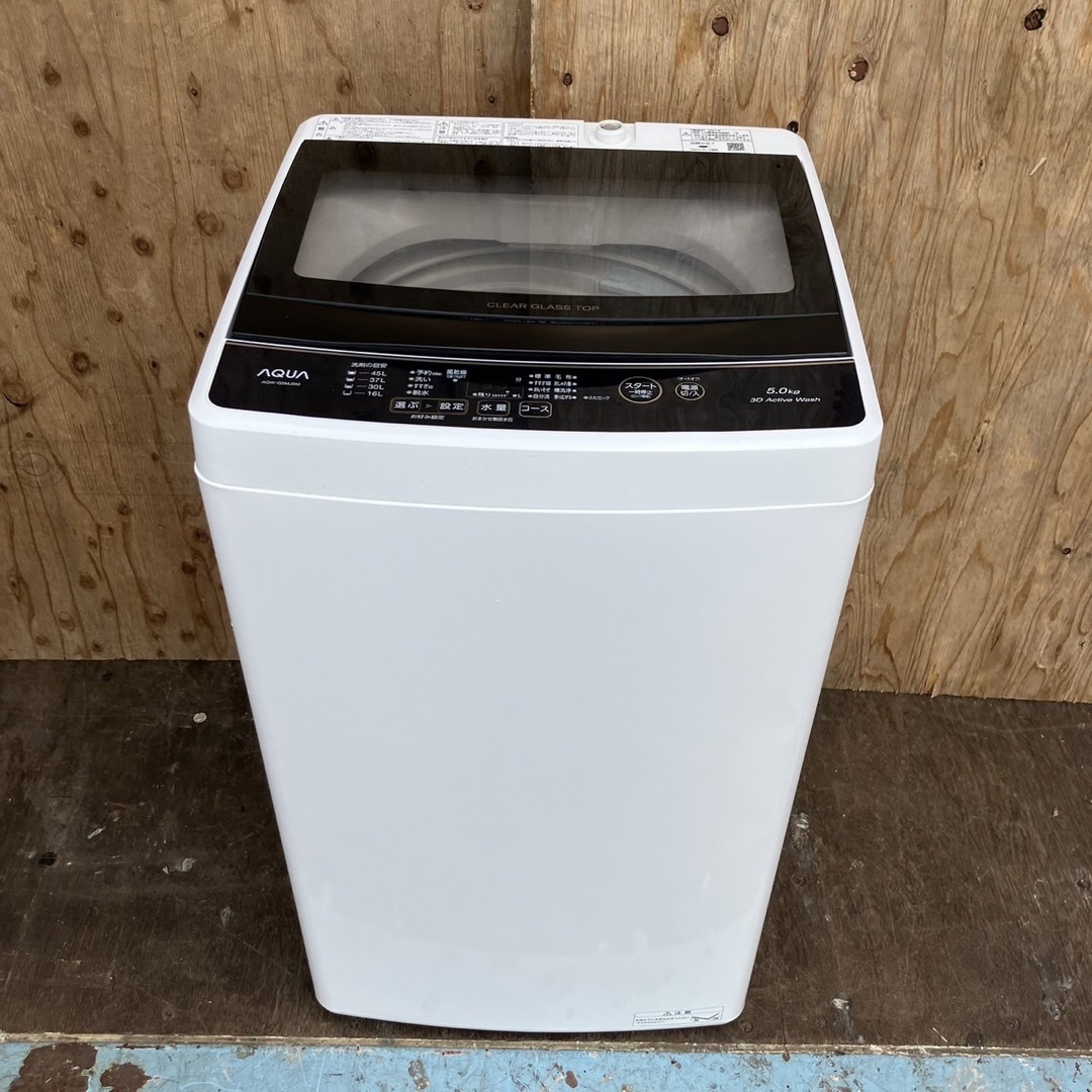 594A 洗濯機　2021年製　容量5キロ　一人暮らし　美品　冷蔵庫も在庫あり 1