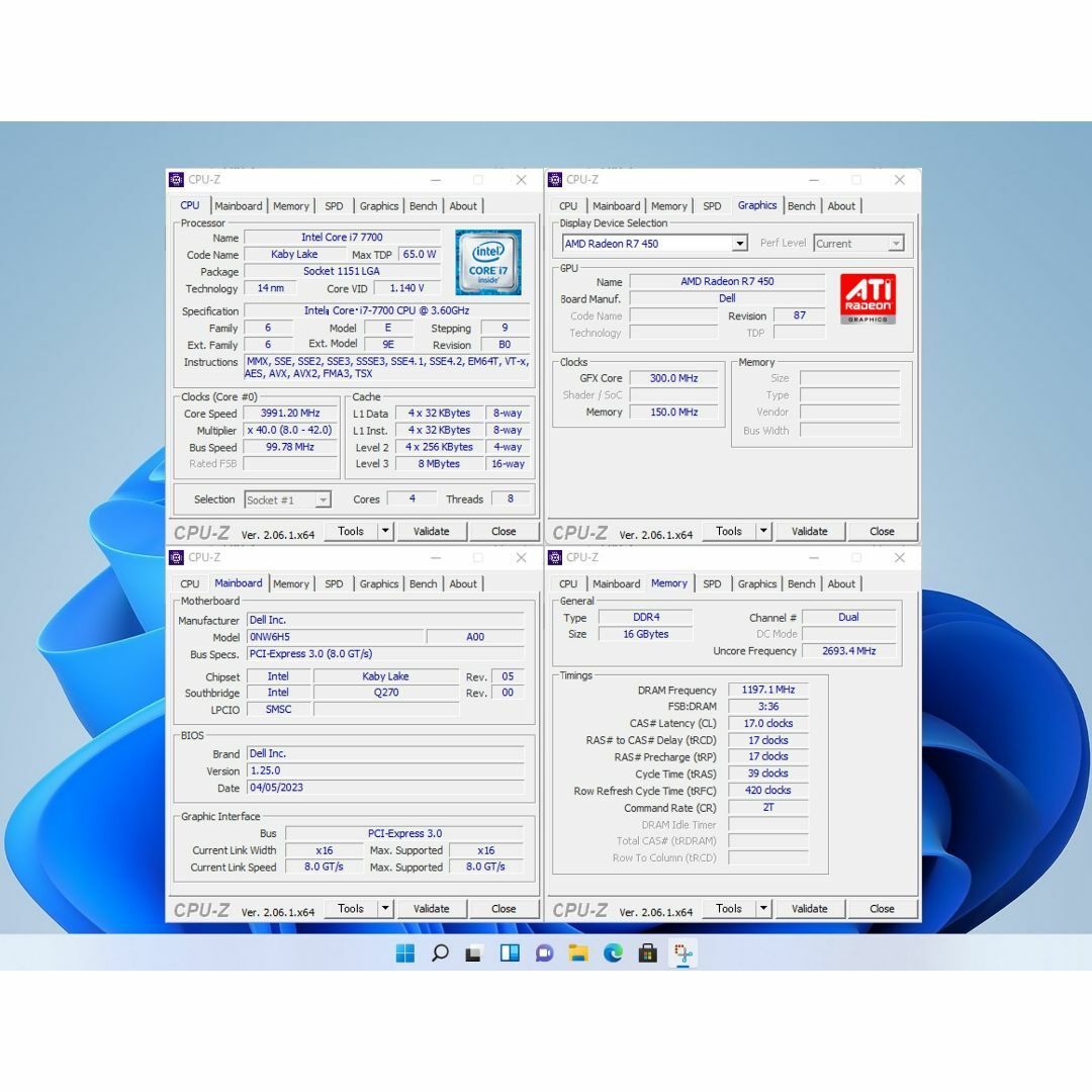 DELL/i7 7700/16G/SSD 1TB/グラボ/MSオフィス/#18Fの通販 by PAM's ...