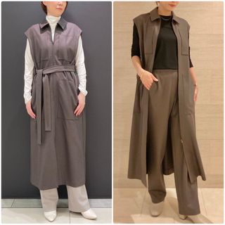 Theory luxe - theory luxe 22AW ウール100% ロングジレ Theory luxe - theory luxe 22AW ウール100% ロングジレ