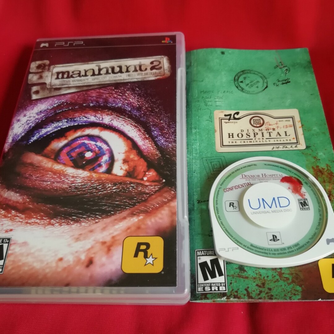 PSP 海外ゲーム マンハント2 Manhunt2