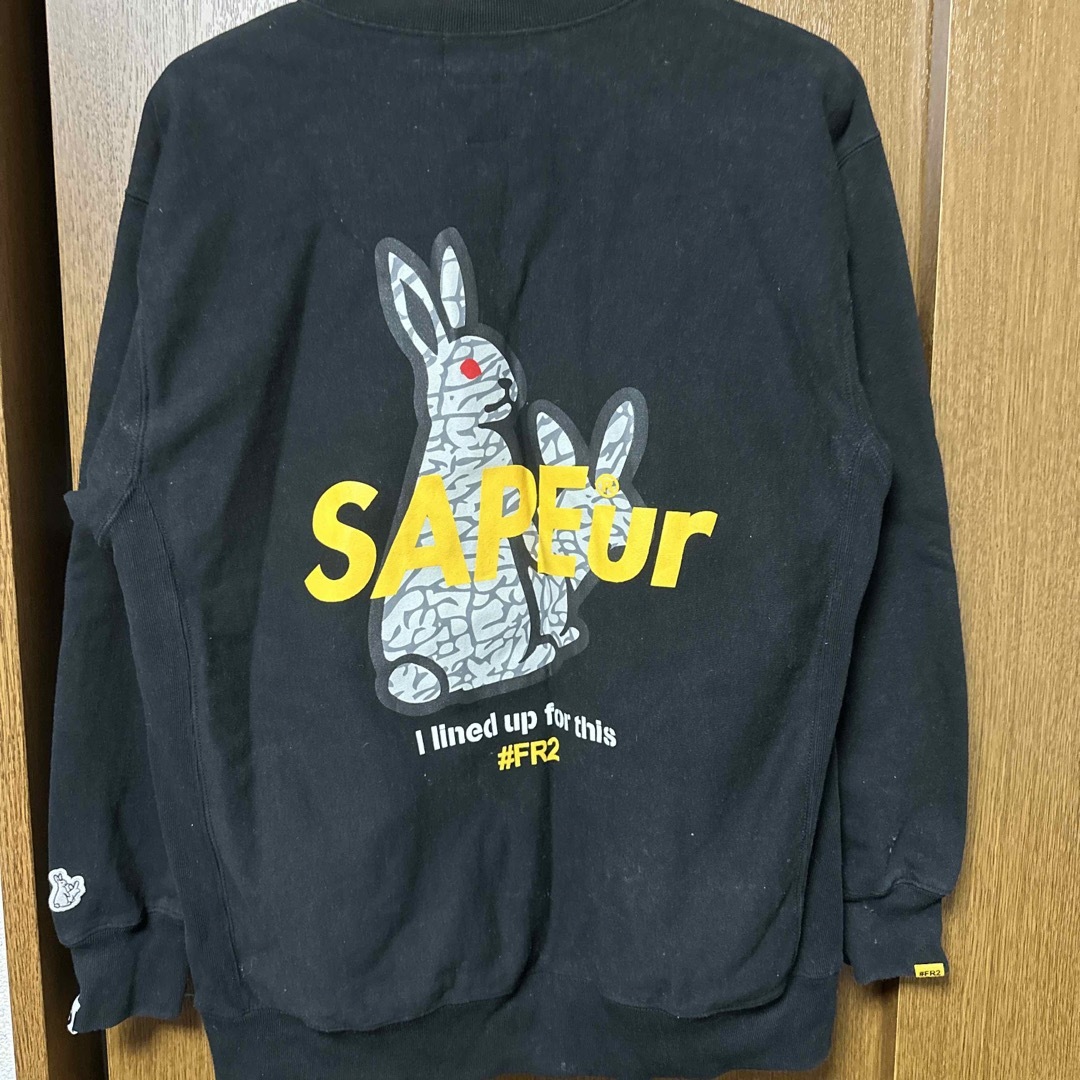 SAPEur×FR2 コラボ CREWNECK - スウェット