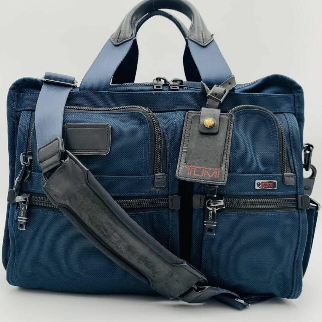 TUMI - SHIPS別注 美品✨TUMI エクスパンダブル 2way ビジネスバッグの