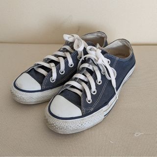 オールスター(ALL STAR（CONVERSE）)の23.0　CONVERSE ALL STAR 　ローカット　スニーカー　ネイビー(スニーカー)