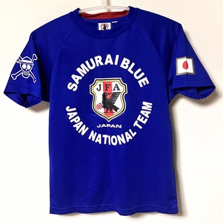 ワンピース(ONE PIECE)の激レア！ サッカー 日本代表 ワンピース ルフィ コラボ Tシャツ 2009(ウェア)