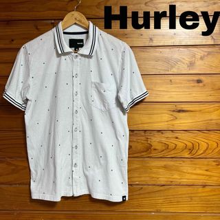 ハーレー(Hurley)のhurley  前びらき　ポロシャツ  ドット(ポロシャツ)