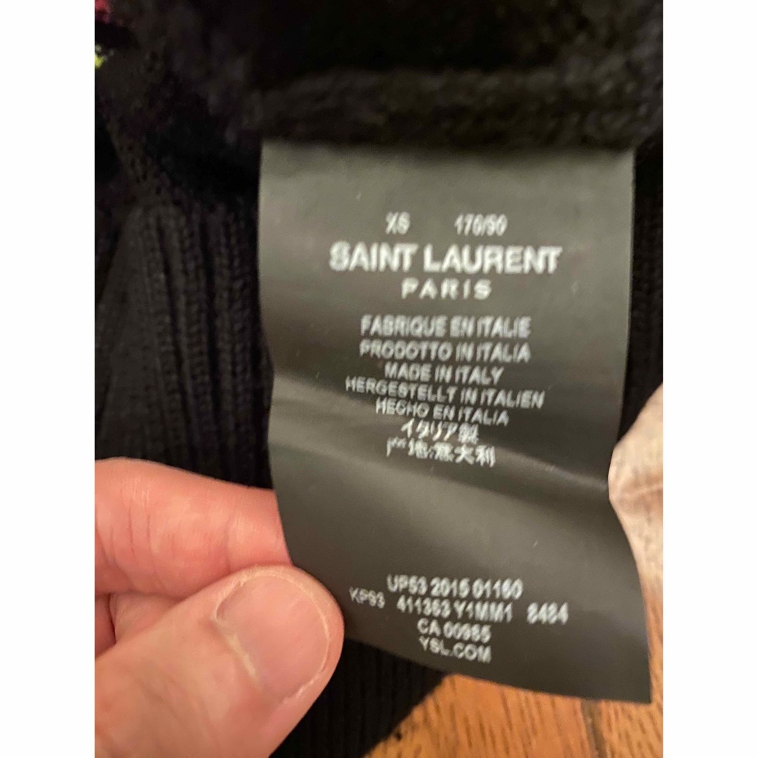 ★2015 Saint Laurent サンローランパリ ポケット Tシャツ M