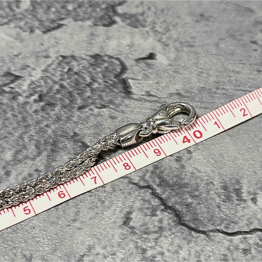 希少 美品 Tiffany ティファニー ダブル ロープ ノット ネックレス