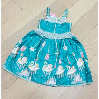 シャーリーテンプル(Shirley Temple)のシャーリーテンプル　ジャンスカ　120 新品(ワンピース)