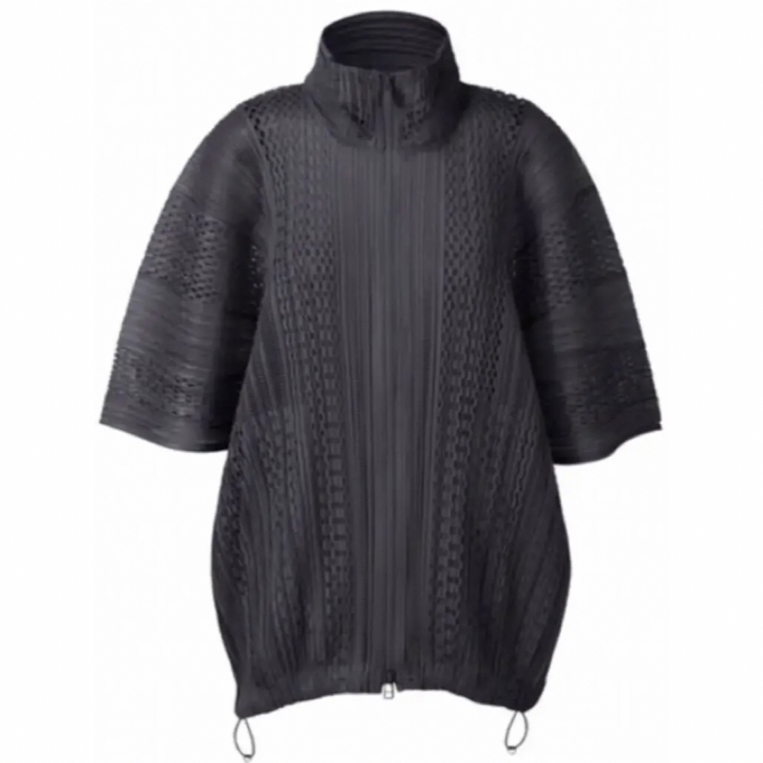 PLEATS PLEASE ISSEY MIYAKE BLACK MESH