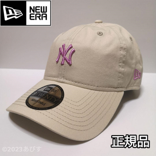 ニューエラー(NEW ERA)のNEW ERA 9TWENTY NY ヤンキース mini ロゴ オフホワイト(キャップ)