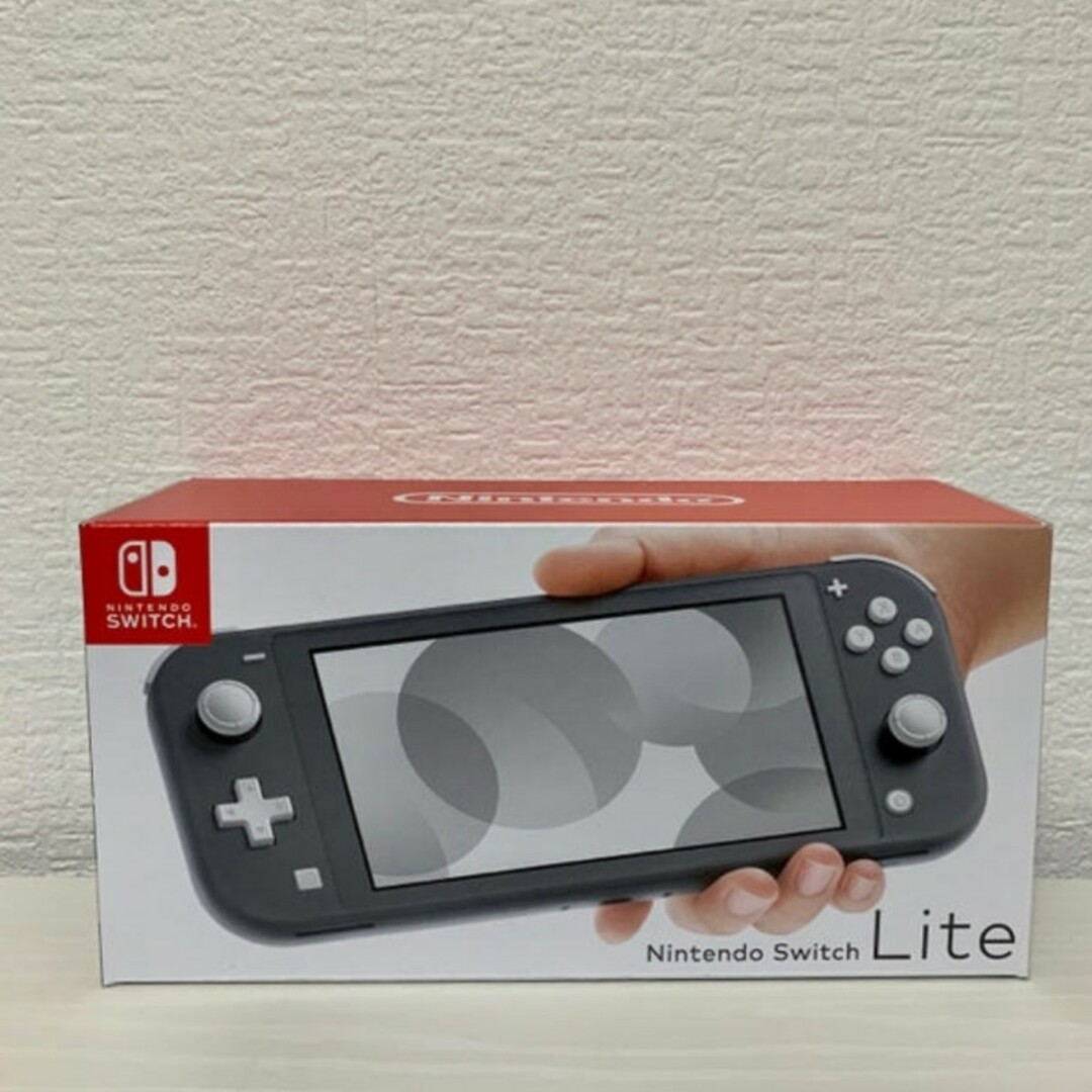 Nintendo Switch - 新品未開封 Nintendo Switch Lite グレーの通販 by