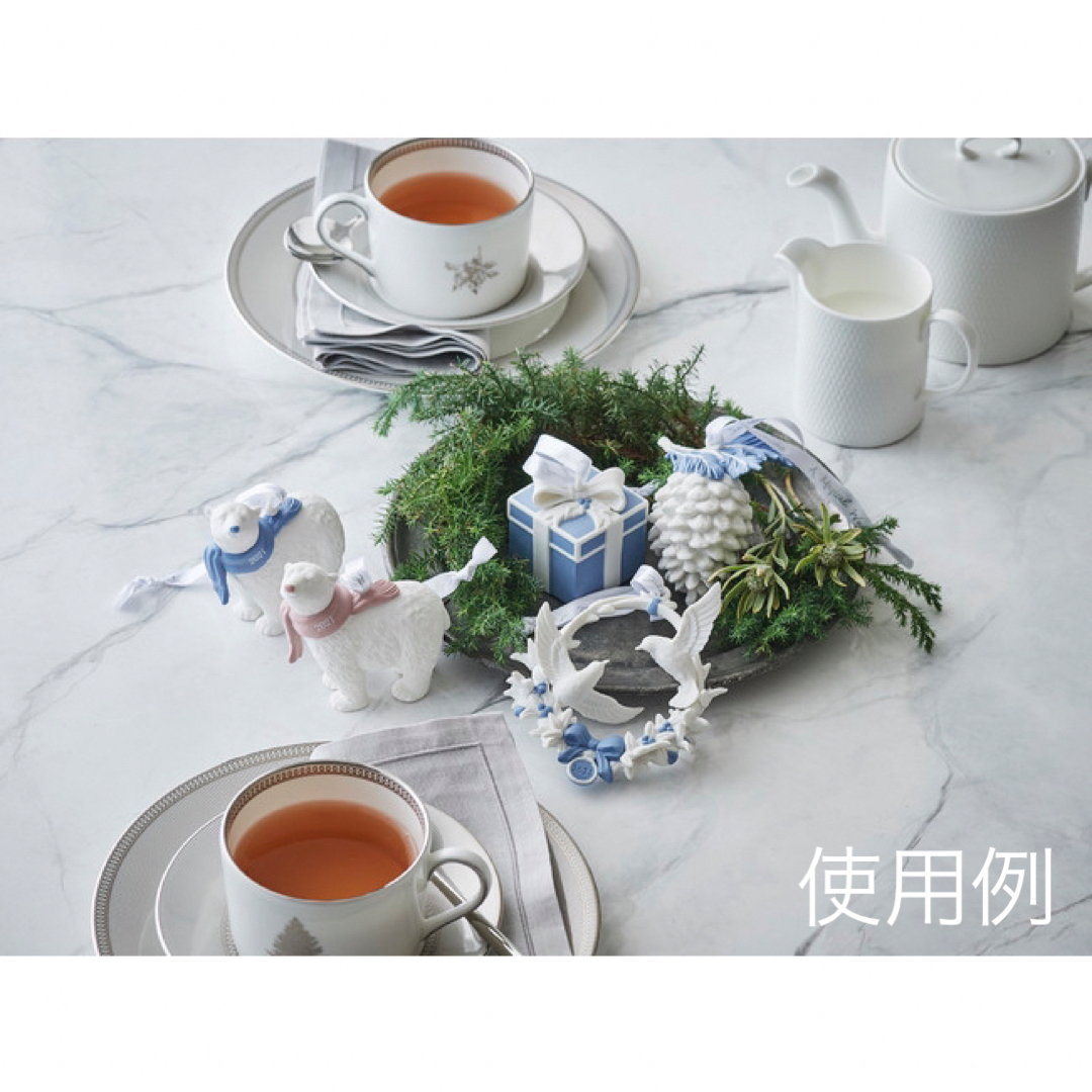 新品箱入り WEDGWOOD ホリデイオーナメント「ロッキングホース 2017」