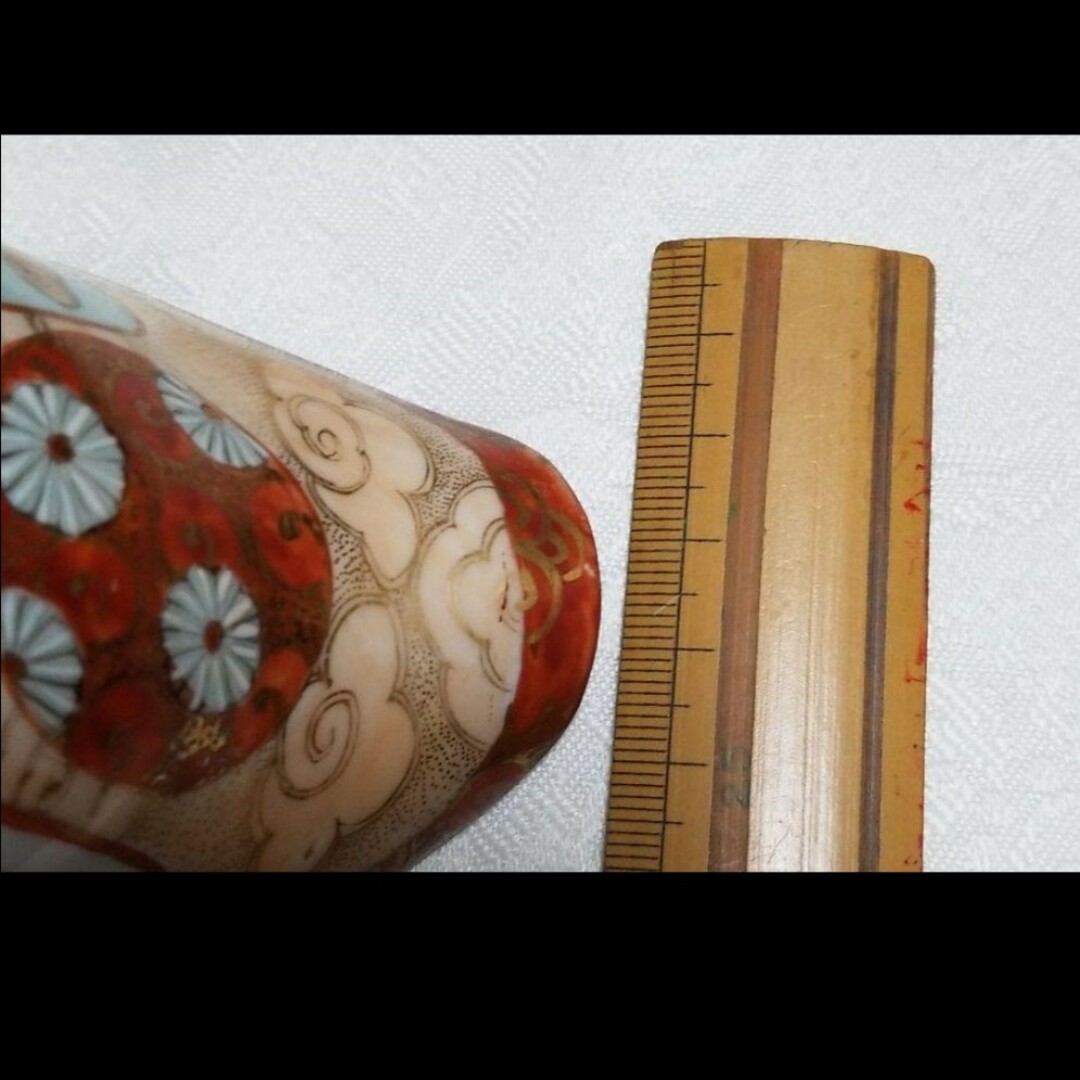 九谷青窯(クタニセイヨウ)の時代物九谷造の煎茶器です エンタメ/ホビーの美術品/アンティーク(陶芸)の商品写真