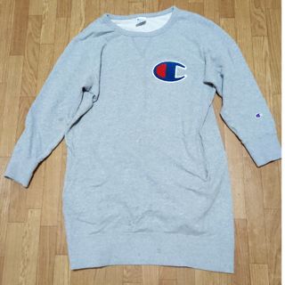 チャンピオン(Champion)のChampion　トレーナーワンピース　Ｓ(ミニワンピース)