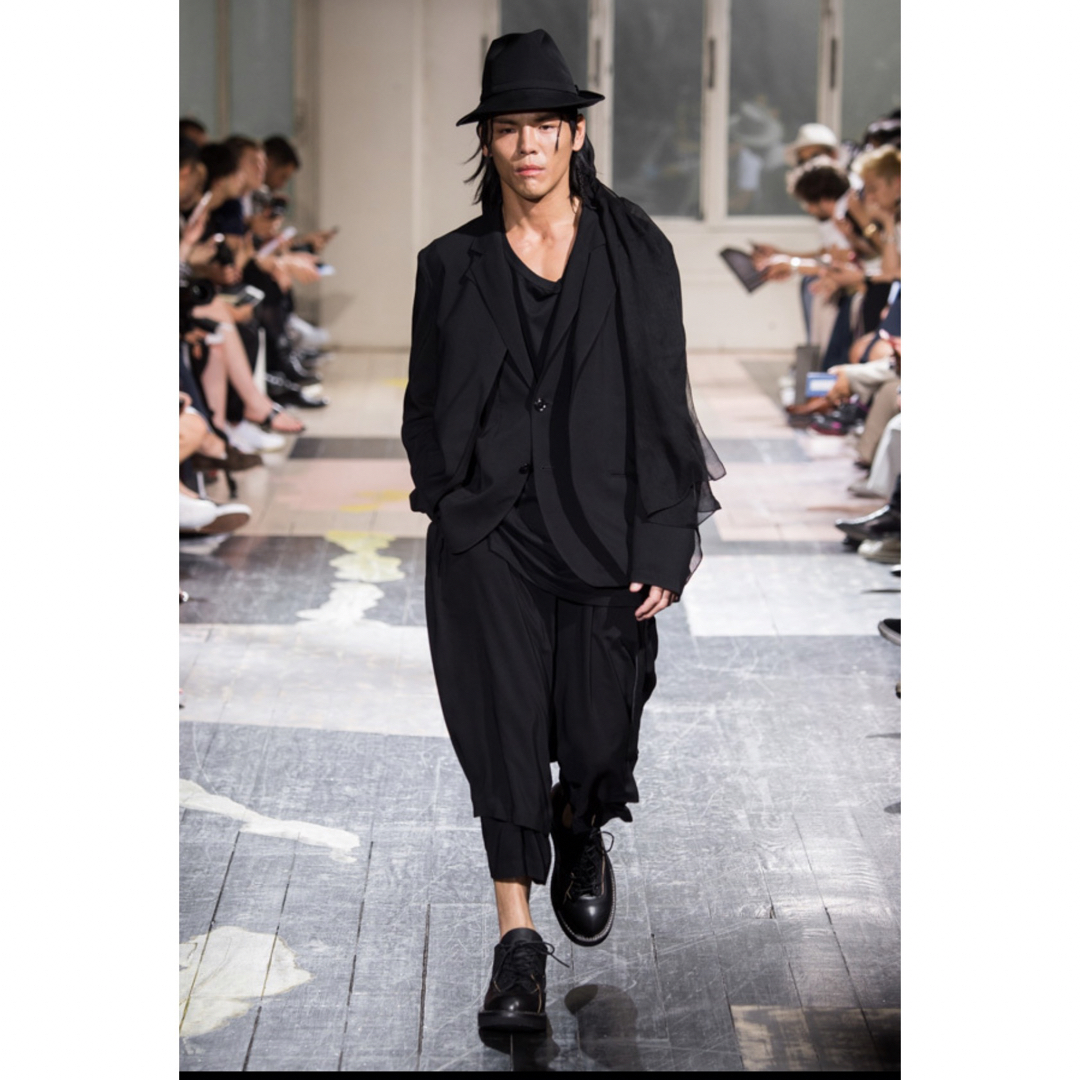 yohji yamamoto 20ss レーヨン前二重フラシジャケット