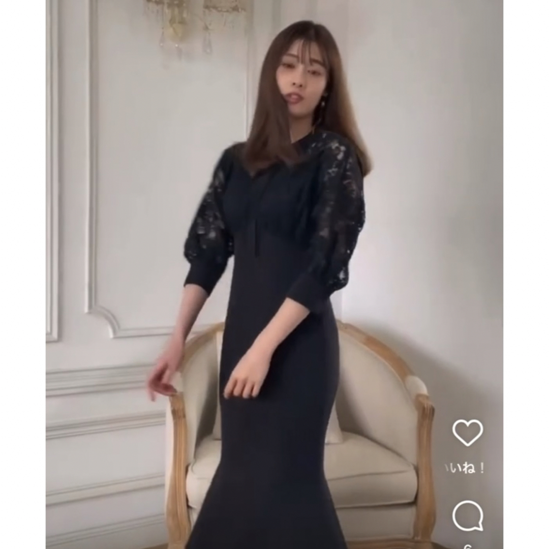 Her lip to - herlipto The Ritz Lace Dressの通販 by mii's Her lip to - herlipto The Ritz Lace Dressの通販 by mii's