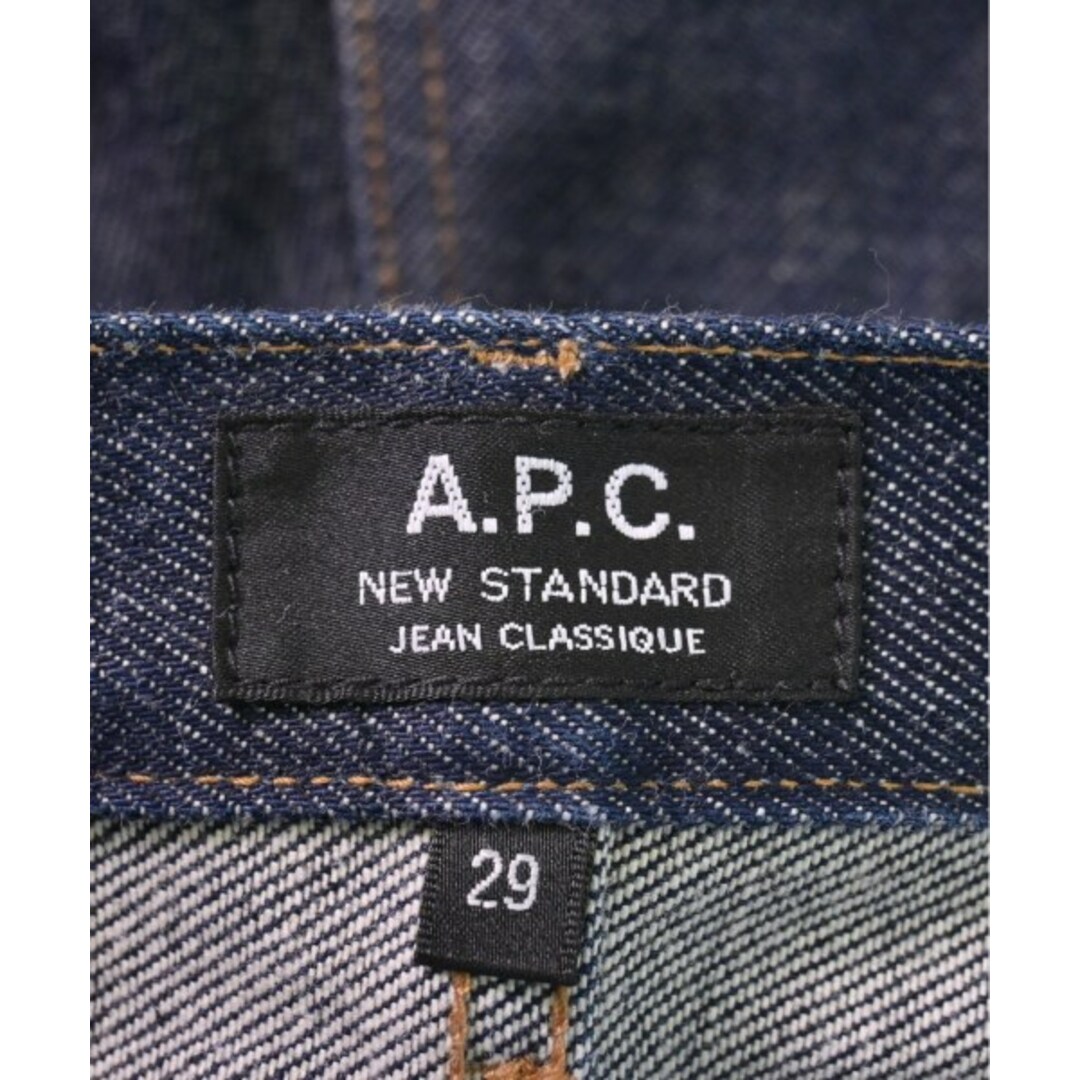 A.P.C. アーペーセー デニムパンツ 29(S位) インディゴ(デニム)