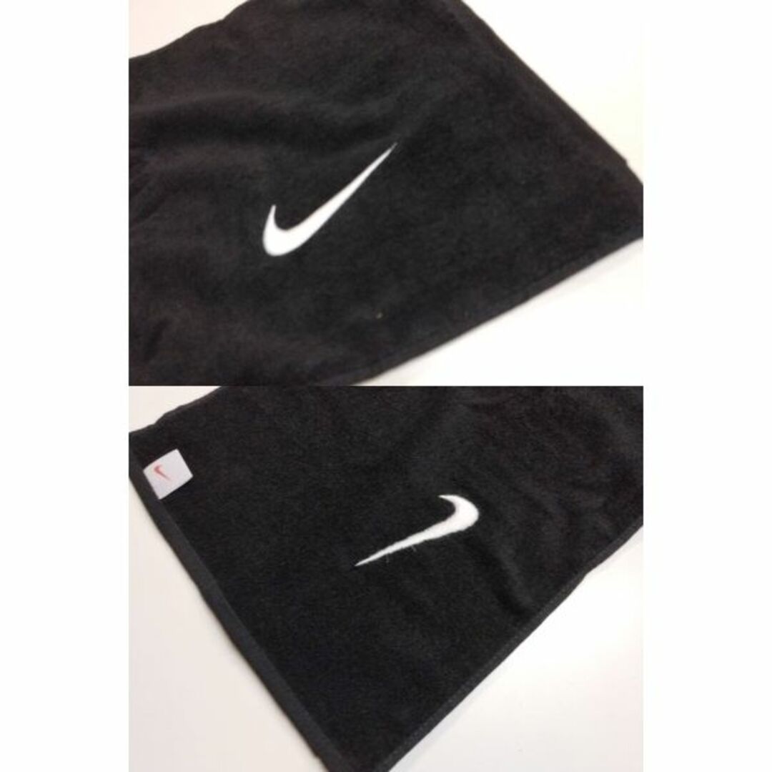 NIKE(ナイキ)の黒）幅25*120cm）NIKEナイキ ★マフラータオル綿100% TW2520 スポーツ/アウトドアのトレーニング/エクササイズ(その他)の商品写真