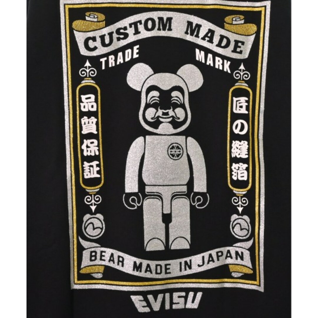 EVISU(エビス)のEVISU エビス Tシャツ・カットソー XL 黒 【古着】【中古】 メンズのトップス(Tシャツ/カットソー(半袖/袖なし))の商品写真