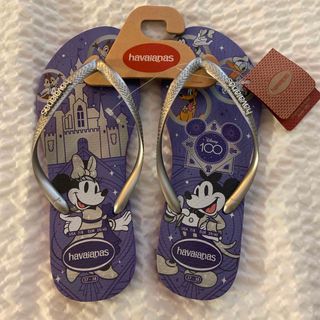 ハワイアナス(havaianas)のディズニー100周年　ハワイアナスサンダル(ビーチサンダル)