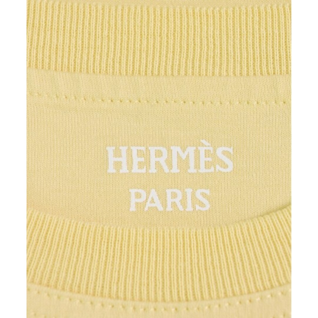 HERMES エルメス Tシャツ・カットソー 34(XXS位) 黄 【古着 HERMES エルメス Tシャツ・カットソー 34(XXS位) 黄 【古着
